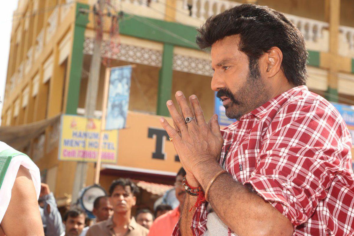 NBK from the sets of Jai Simha Movie Stills Leaked Online Goes Viral!