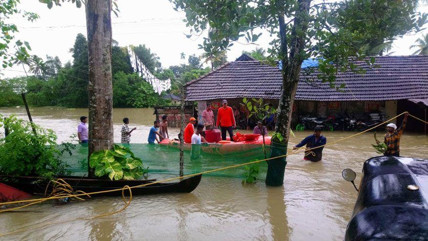 NDRF arrives to fasten Rescue Operations in Kerala