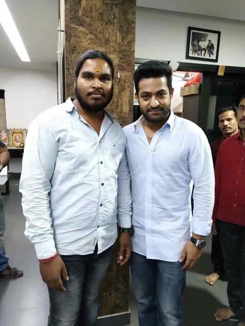 NTR Back on sets Aravinda Sametha