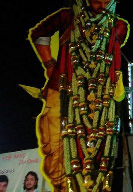 NTR Fans hungama at Janatha Garage theaters Photos
