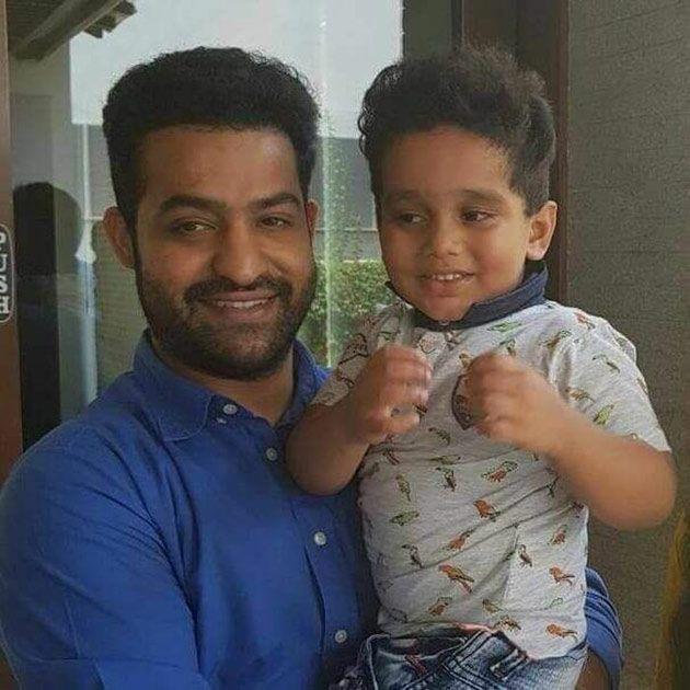 NTR Interact with his Fans At his Residence Photos