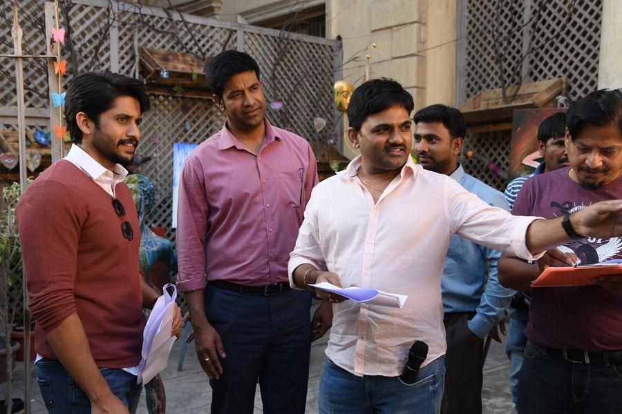 Naga Chaitanya Shailaja Reddy Alludu Latest Stills & Working Posters