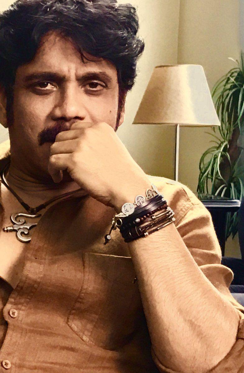 Nagarjuna on the sets of Raju Gari Gadhi 2 Movie Working Stills