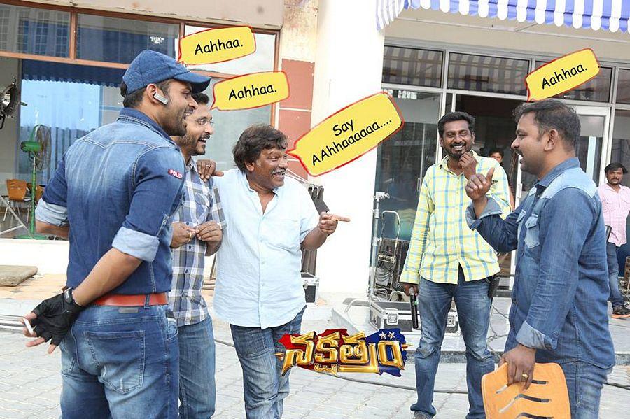 Nakshatram Movie Latest Posters & Working Stills
