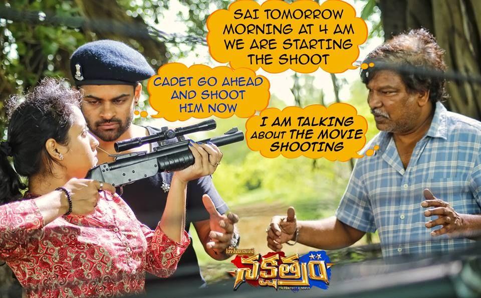 Nakshatram Telugu Movie Latest Photos & Working Stills