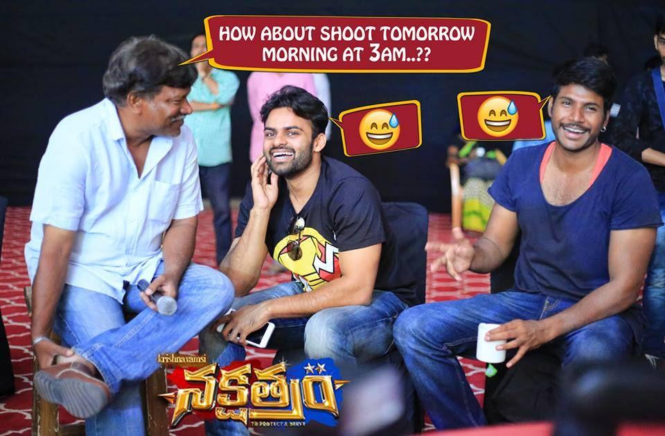 Nakshatram Telugu Movie Latest Photos & Working Stills