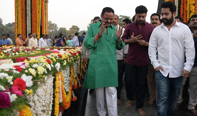 Nandamuri Family at NTR Ghat Exclusive Photos