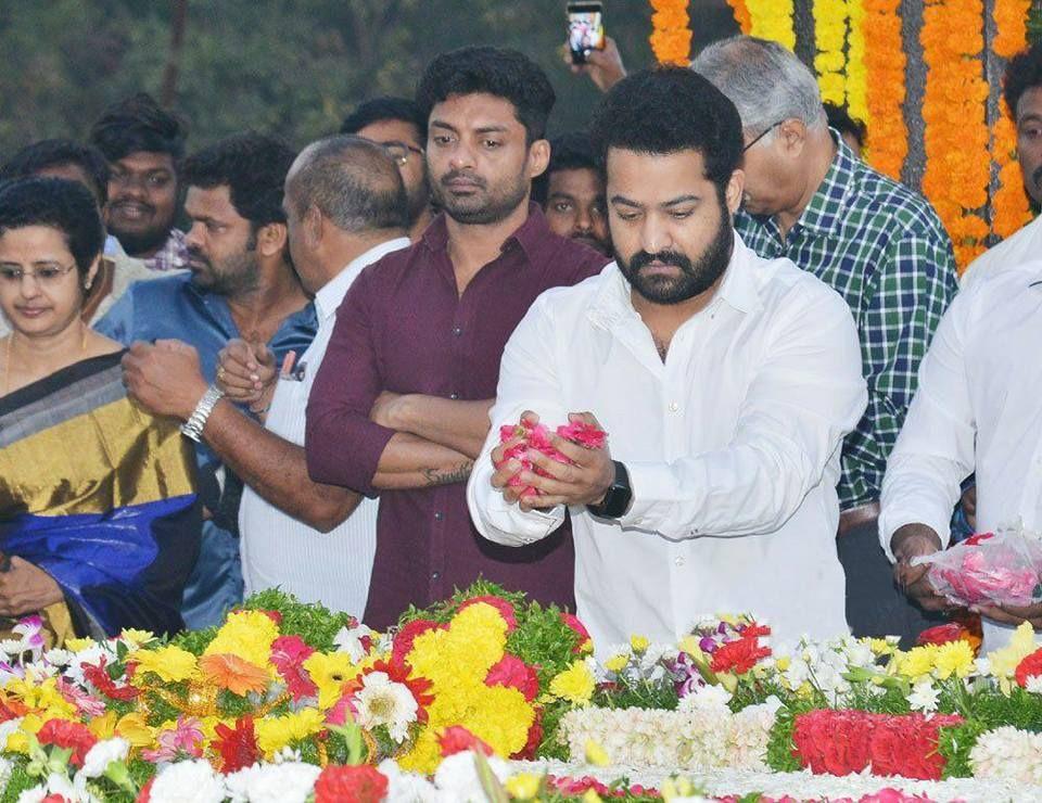 Nandamuri Family at NTR Ghat Exclusive Photos