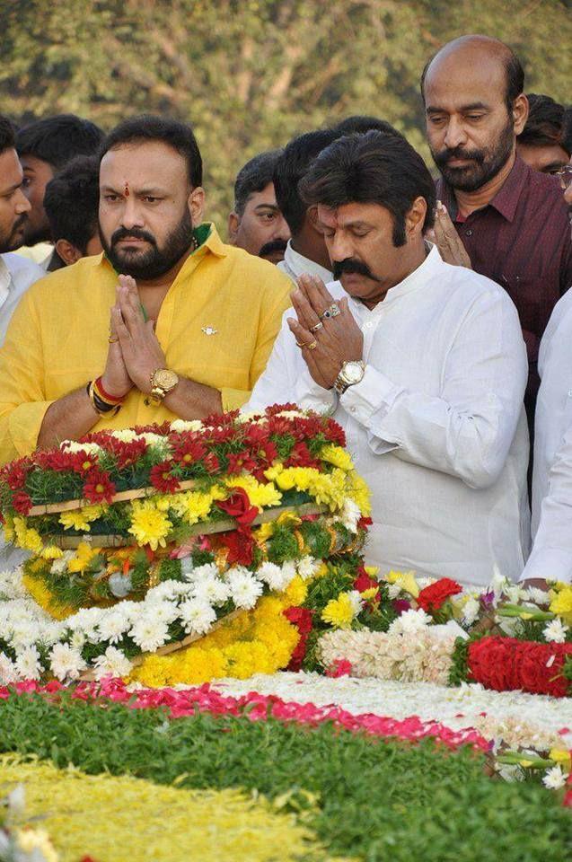 Nandamuri Family at NTR Ghat Exclusive Photos