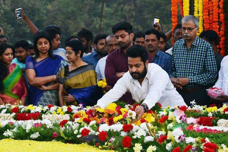 Nandamuri Family at NTR Ghat Exclusive Photos