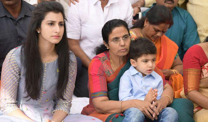 Nandamuri Family at NTR Ghat Exclusive Photos