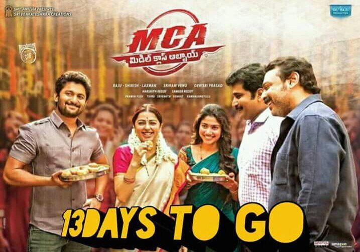 Nani MCA Movie New Posters