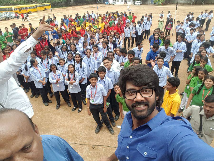 Naveen Chandra Participating in Plantation Photos