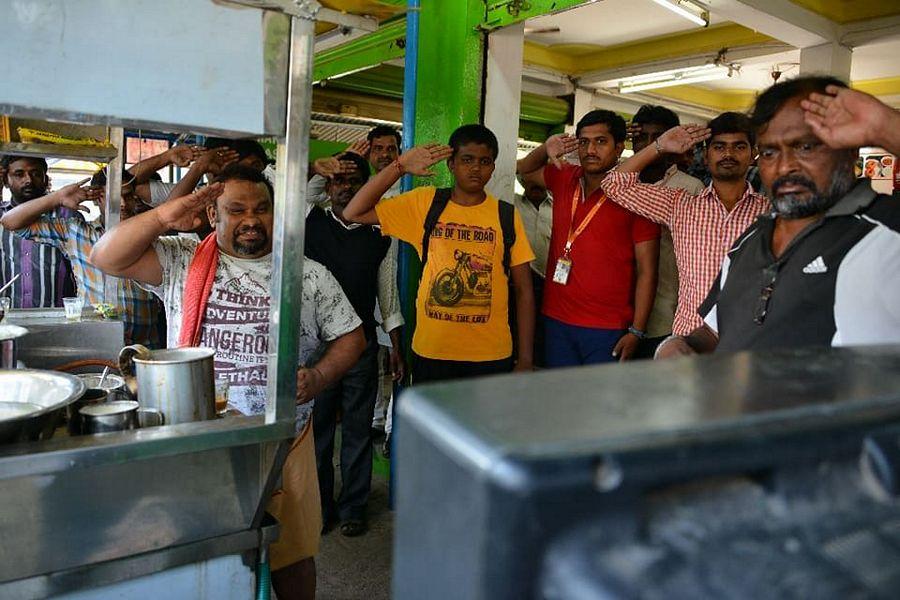 Nene Raju Nene Mantri Movie Working Stills