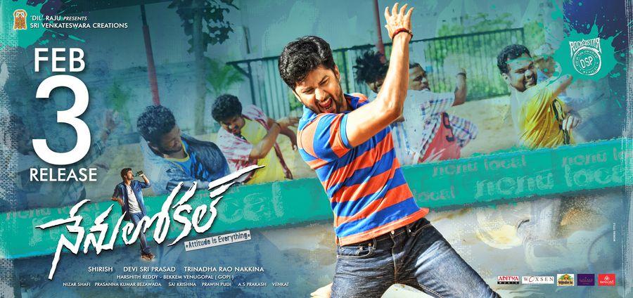 Nenu Local Telugu Movie Release Date Posters