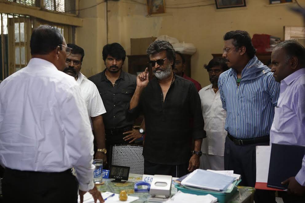 New stills of Superstar Rajinikanth from Kaala Movie