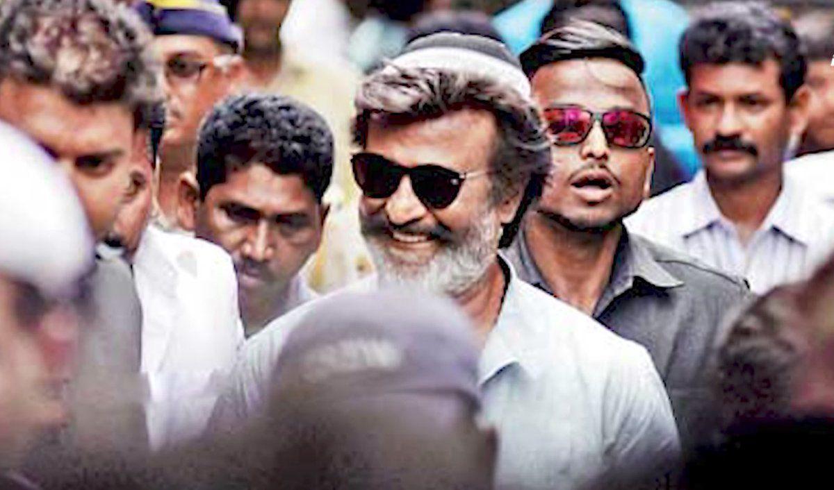 New stills of Superstar Rajinikanth from Kaala Movie