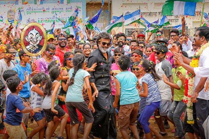 New stills of Superstar Rajinikanth from Kaala Movie