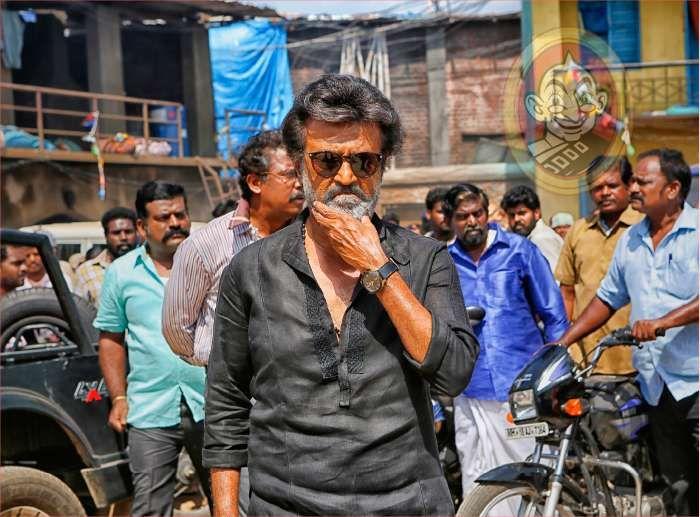 New stills of Superstar Rajinikanth from Kaala Movie