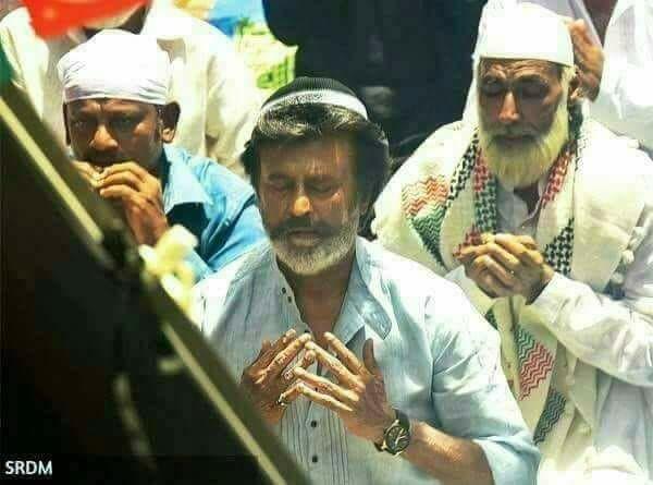 New stills of Superstar Rajinikanth from Kaala Movie