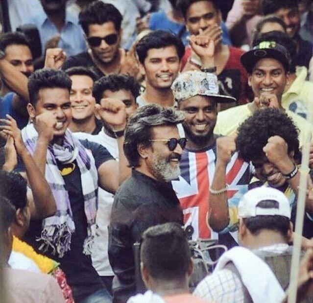 New stills of Superstar Rajinikanth from Kaala Movie