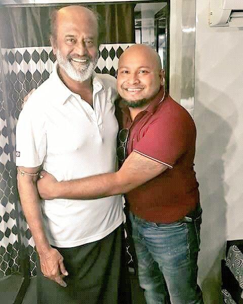 New stills of Superstar Rajinikanth from Kaala Movie