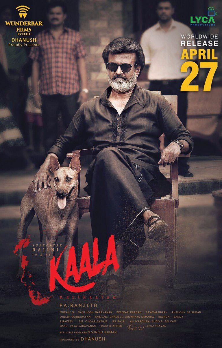 New stills of Superstar Rajinikanth from Kaala Movie