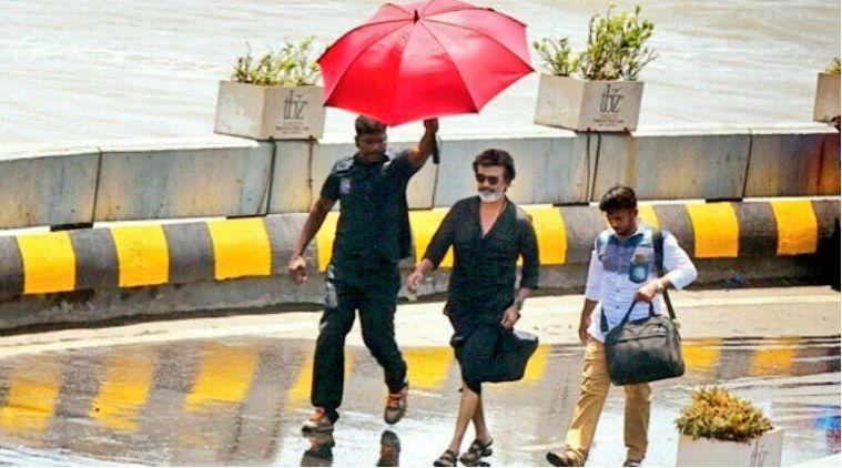 New stills of Superstar Rajinikanth from Kaala Movie