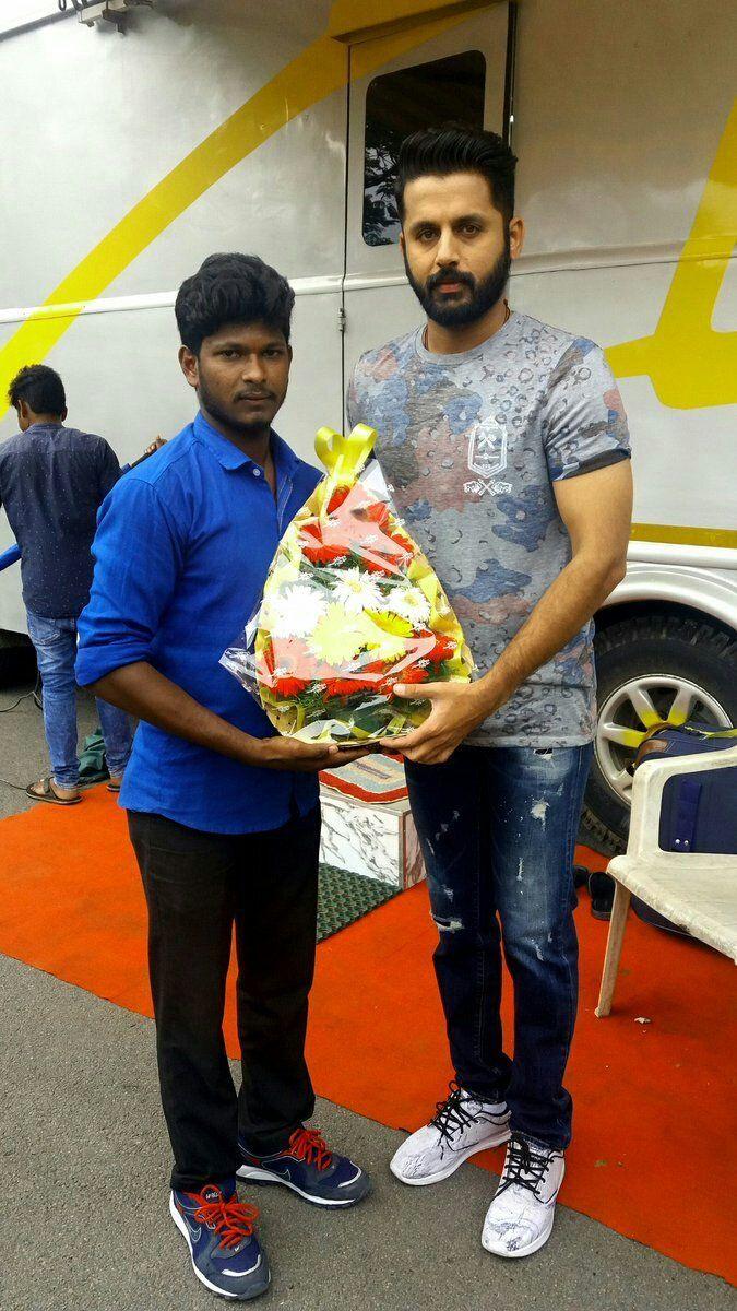 Nithin's LIE Movie Latest Working Stills & Posters