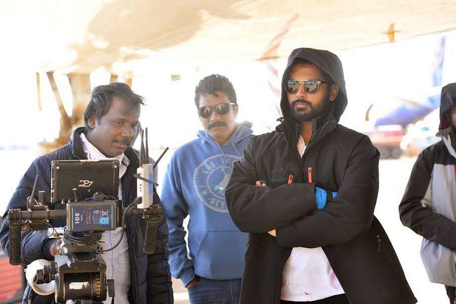 Nithin's LIE Movie New Working Stills & Posters