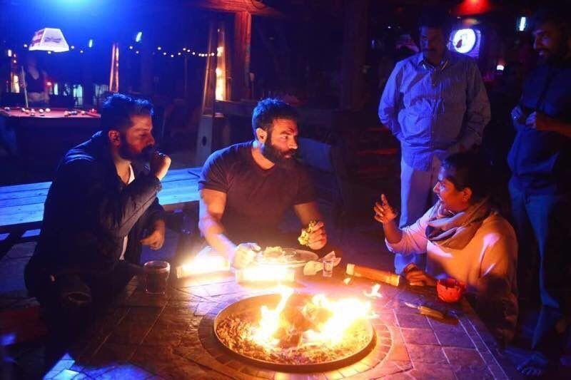 Nithin's LIE Movie New Working Stills & Posters