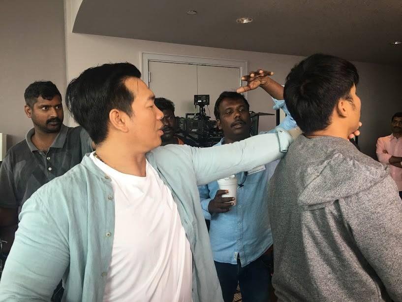 Nithin's LIE Movie New Working Stills & Posters