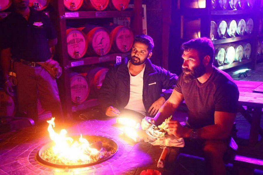 Nithin's LIE Movie New Working Stills & Posters