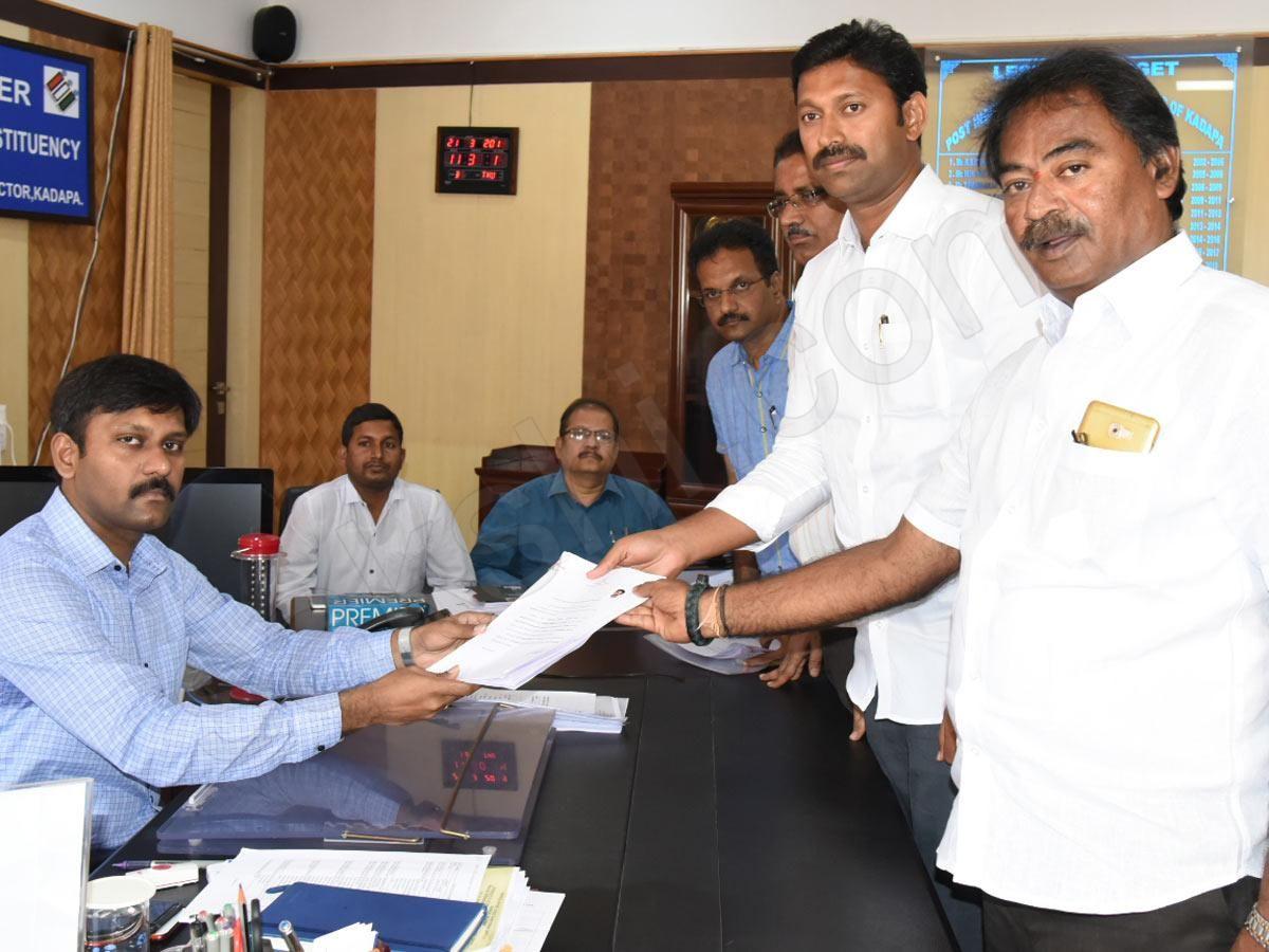 Nominations for YSRCP Candidates Photos