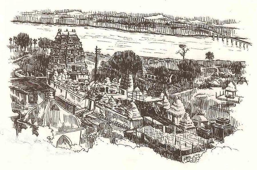 Old Photos Of Bhadrachalam Temple