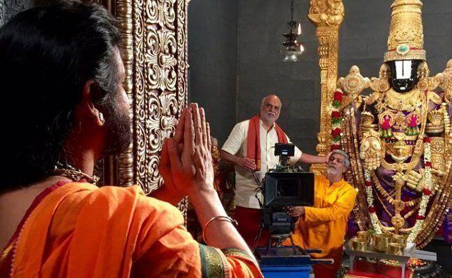 Om Namo Venkatesaya Movie Working Stills & Posters