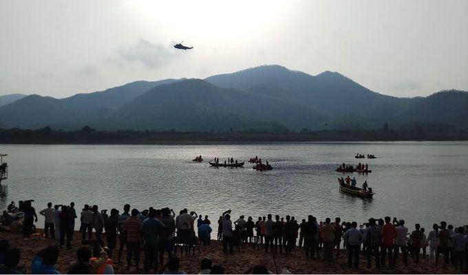 PHOTOS: 40 feared drowned as boat capsizes in river Godavari