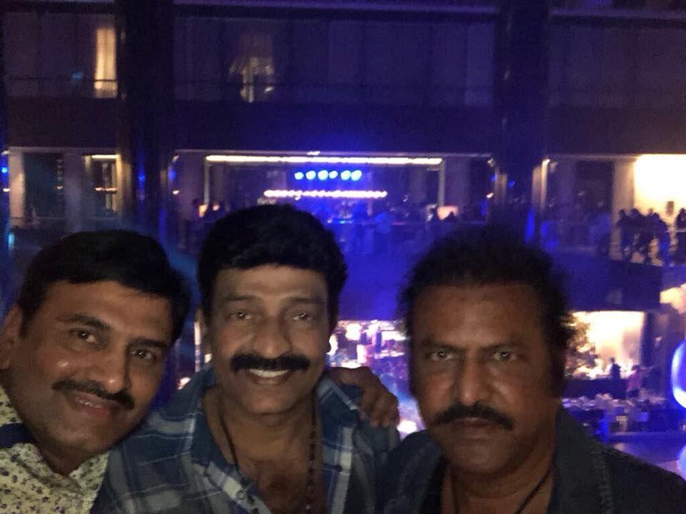 PHOTOS: Chiru, Mohan Babu, Rajasekhar at a private party