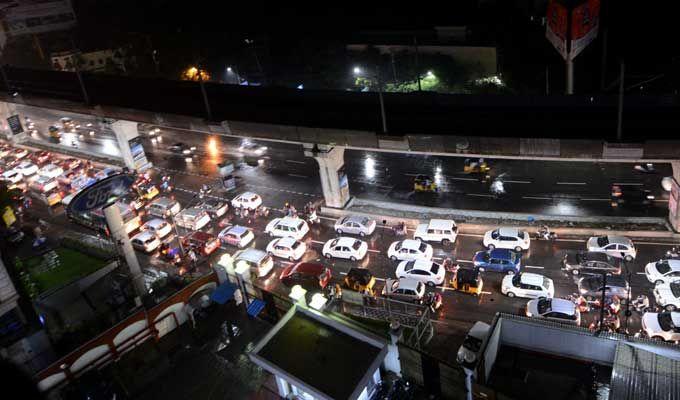 PHOTOS: Heavy overnight rains affect normal life in Hyderabad