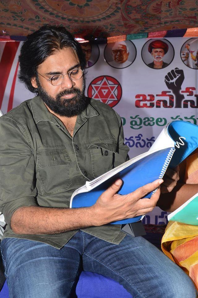 PHOTOS: JanaSena Chief Pawan Kalyan visit to Kolleru Lake