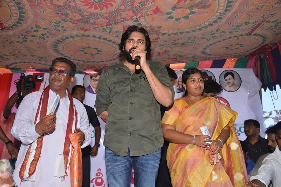 PHOTOS: JanaSena Chief Pawan Kalyan visit to Kolleru Lake