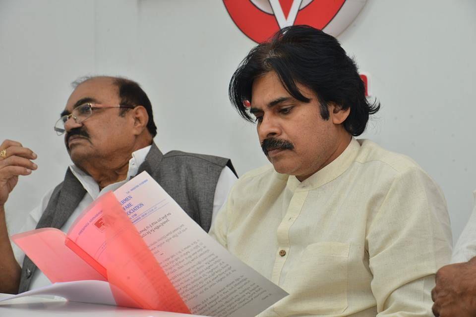 PHOTOS: JanaSena Party Chief Pawan Kalyan interaction with Fishermen