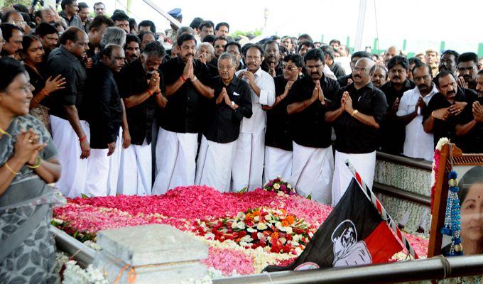 PHOTOS: Jayalalithaa On Her First Death Anniversary