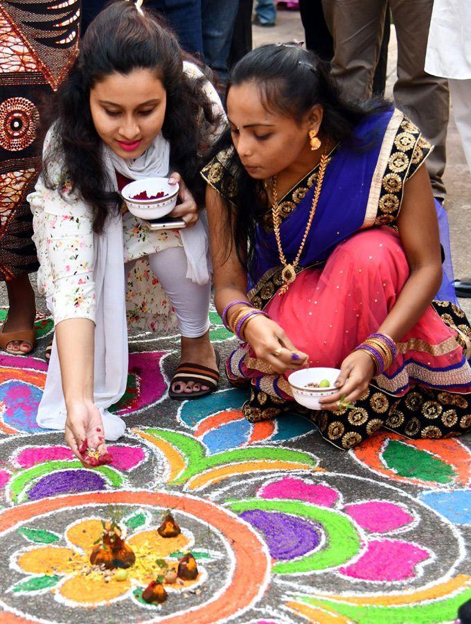 PHOTOS: Makar Sankranti 2018 Celebration in Warangal