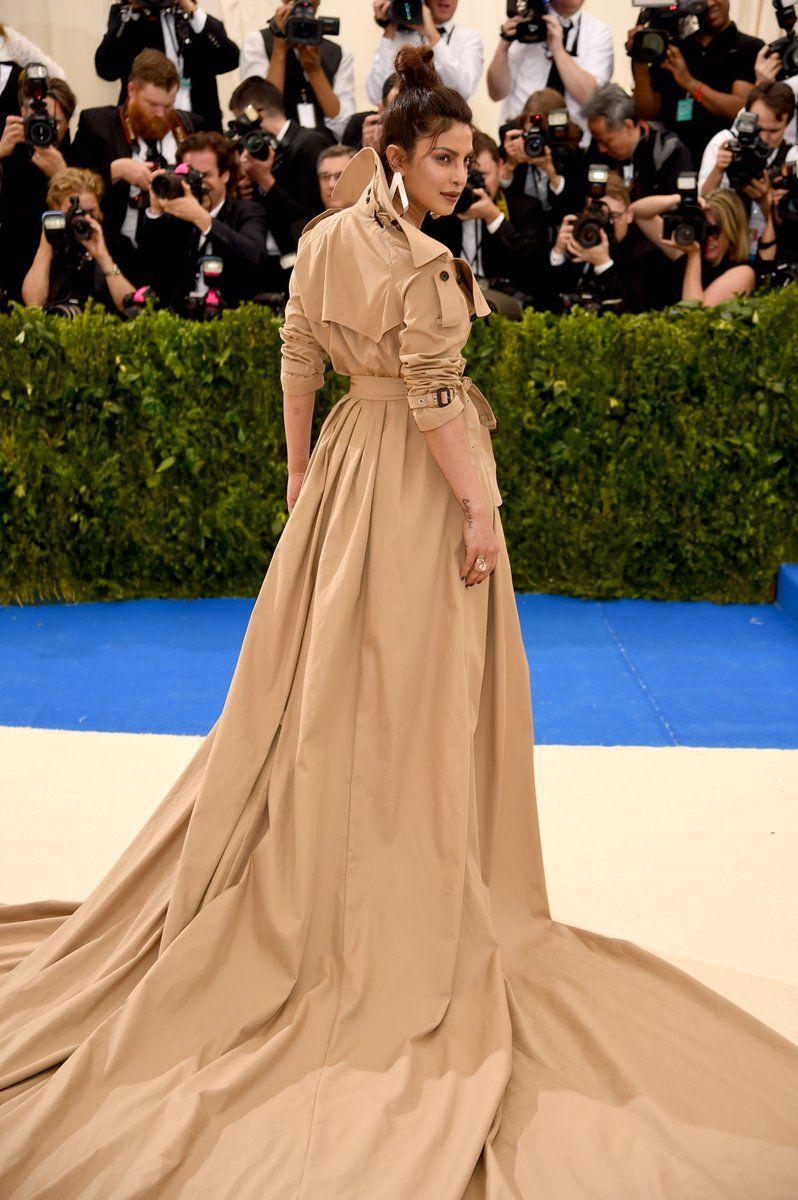 PHOTOS: Priyanka Chopra Is Breaking The Internet With Her Very Long Met Gala Outfit