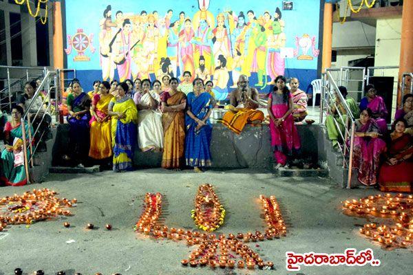 PHOTOS: Telugu Two States Celebrate Karthika Pournami