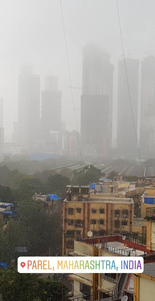 PHOTOS: Visuals of heavy rain & waterlogged streets from Mumbai's