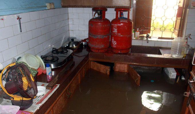 PHOTOS: Visuals of heavy rain & waterlogged streets from Odisha
