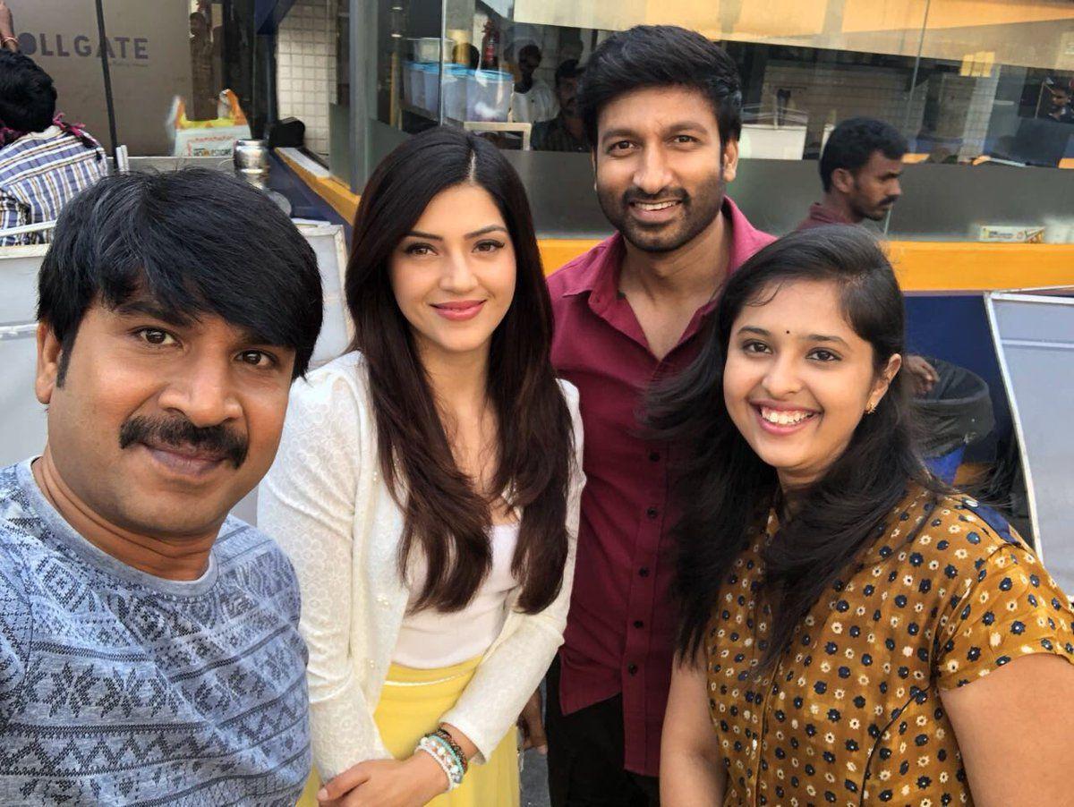 Pantham Movie Working Stills!