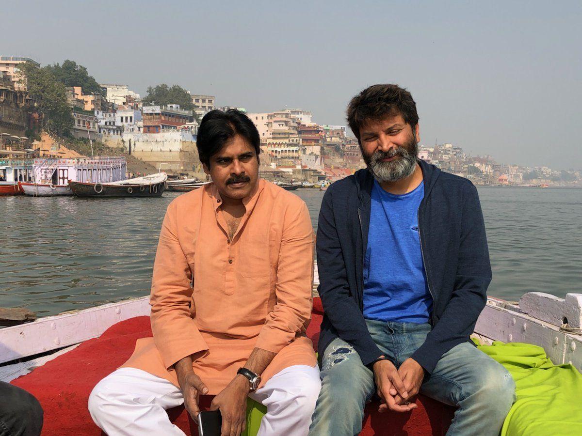 Pawan Kalyan & Trivikram Agnathavaasi Movie Stills From Varanasi